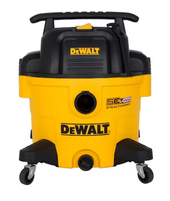 DEWALT Stealthsonic Quiet 9-Gallon 5-HP Corded Wet/Dry Shop Vacuum