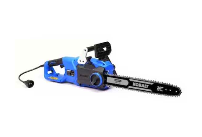 Kobalt A011038 18-in Corded Electric 15 Amp Chainsaw