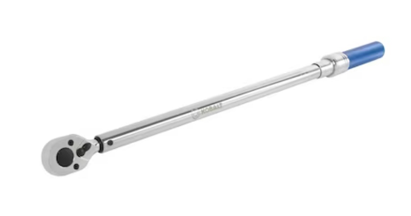 Kobalt 1/2-in Drive Click Torque Wrench (50-ft lb to 250-ft lb)