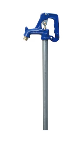 ProPlumber 2-ft Bury Depth Frost Resistant 3/4-in Female Blue Brass Hydrant