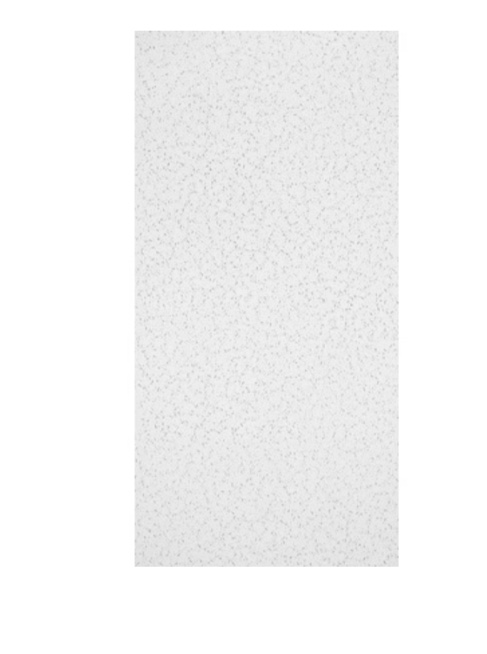 Armstrong Ceilings 4-ft x 2-ft Random Textured Contractor White Mineral Fiber Drop Ceiling Tile