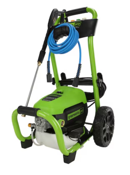 Greenworks Pro 2300 PSI 1.2-GPM Cold Water Electric Pressure Washer with 5 Spray Tips