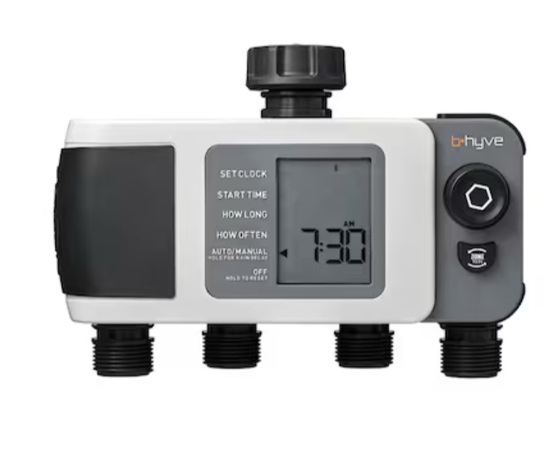 Orbit 4 Output Port Adjustable Digital Hose End Timer