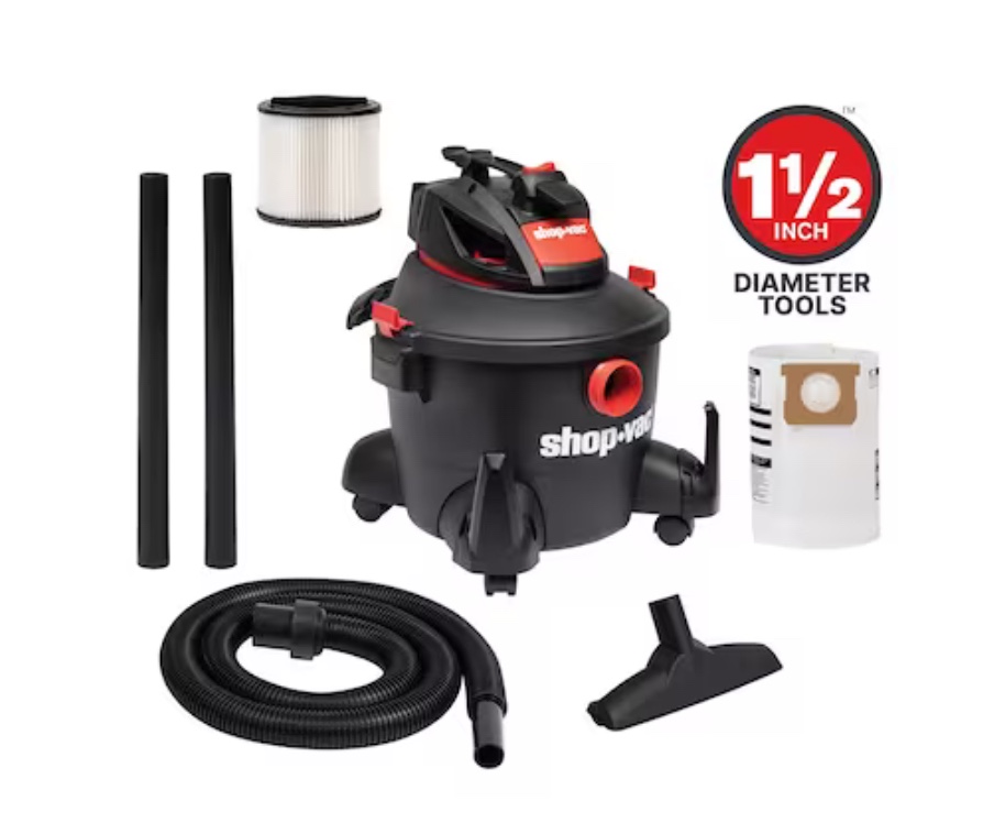 Shop-Vac 6-Gallon 3.5-HP Corded Wet/Dry Shop Vacuum