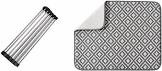 Crucial09 Roll-up Dish Drying Rack and Dish Drying Cloth