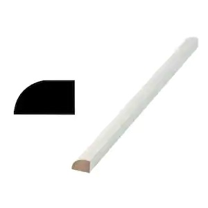 Alexandria Moulding WM 96 In x 3/4 in. x 1/2 in. Maple Wood Baseboard Shoe Moulding (5 Pieces, Pid Per Linear Foot)