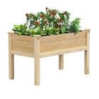 Greenes Fence Original Cedar Elevated Garden Bed, 24" W x 48" L x 31" H - Made in USA with North American Cedar