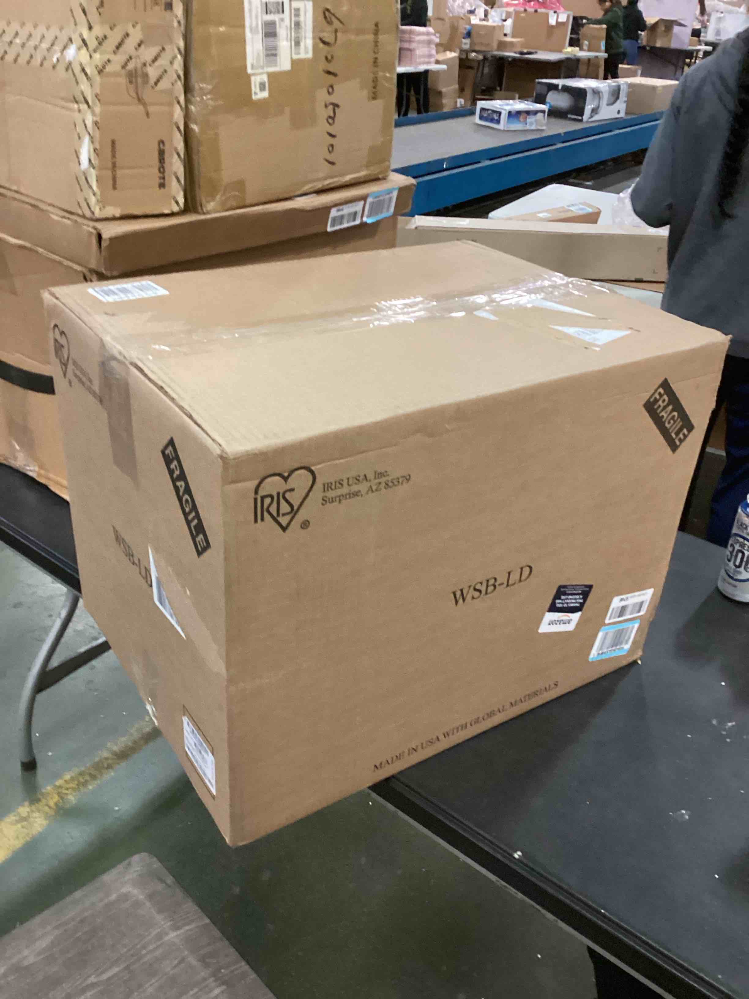 iris storage totes 3 pack