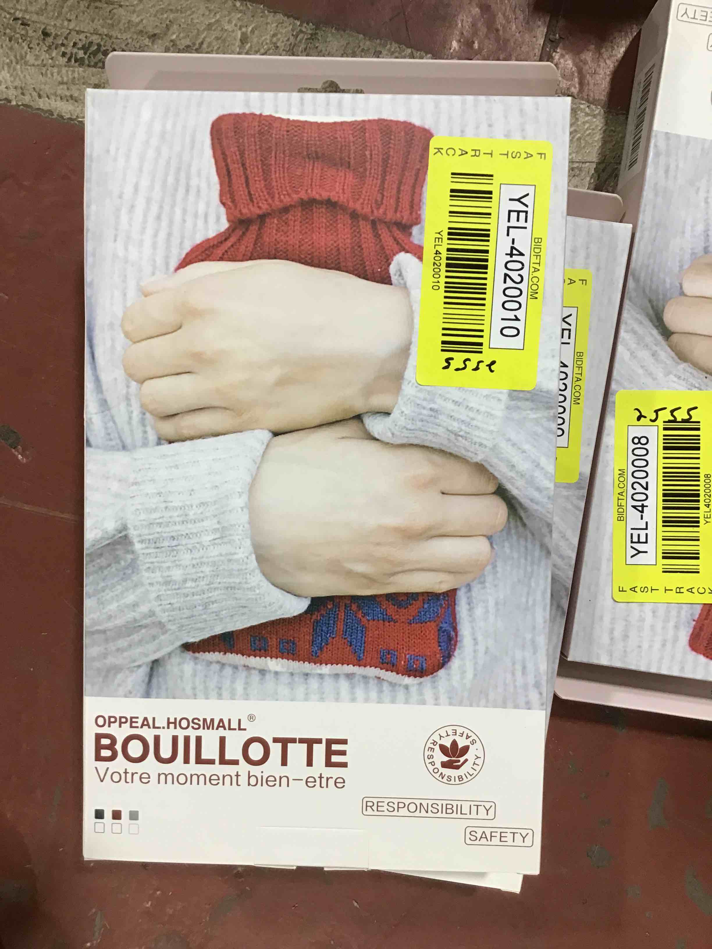 Bouillotte hand warmer 