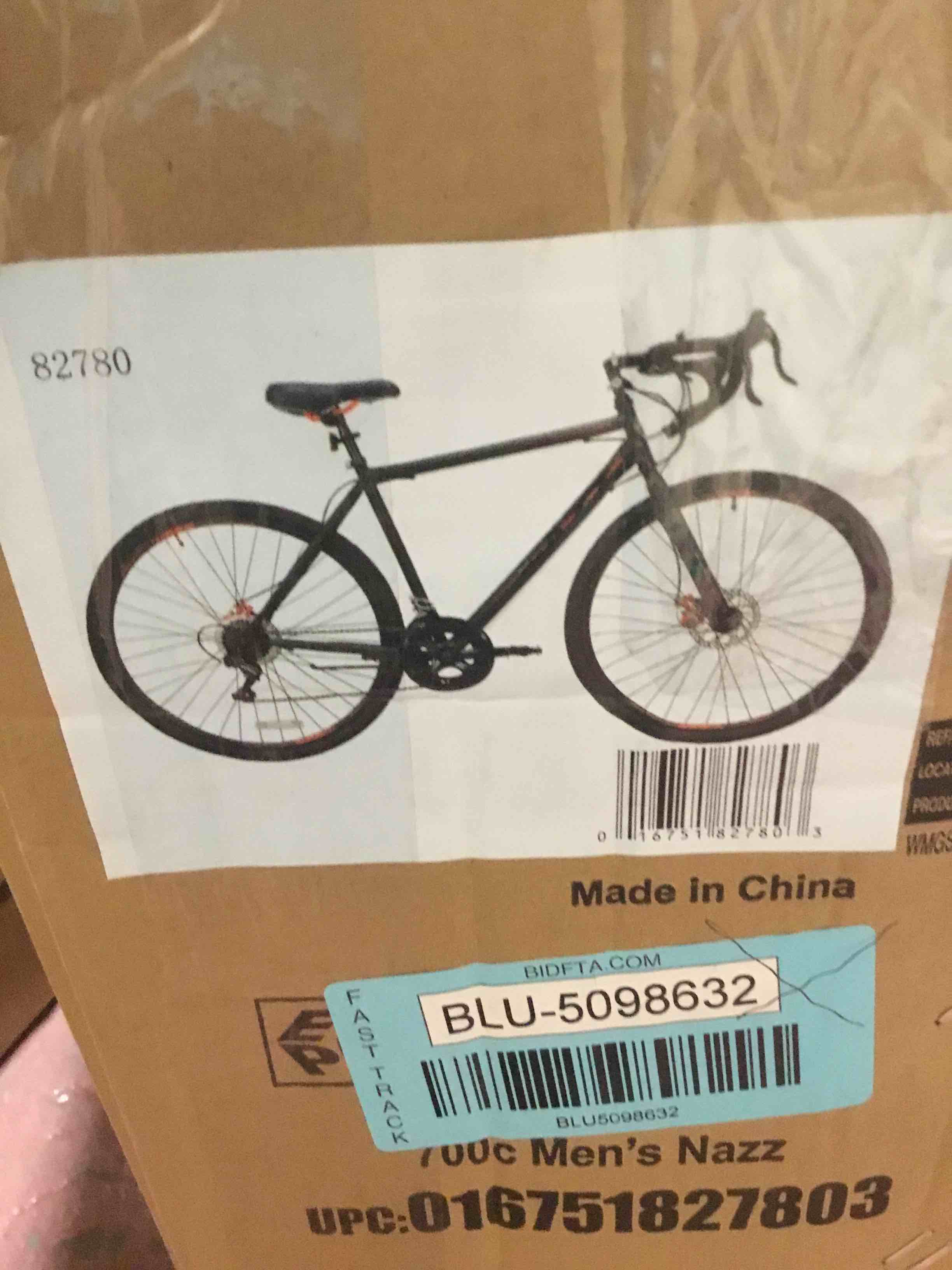 Kent Nazz, 700c bike, WARP FRONT WHEEL, NO PEDALS