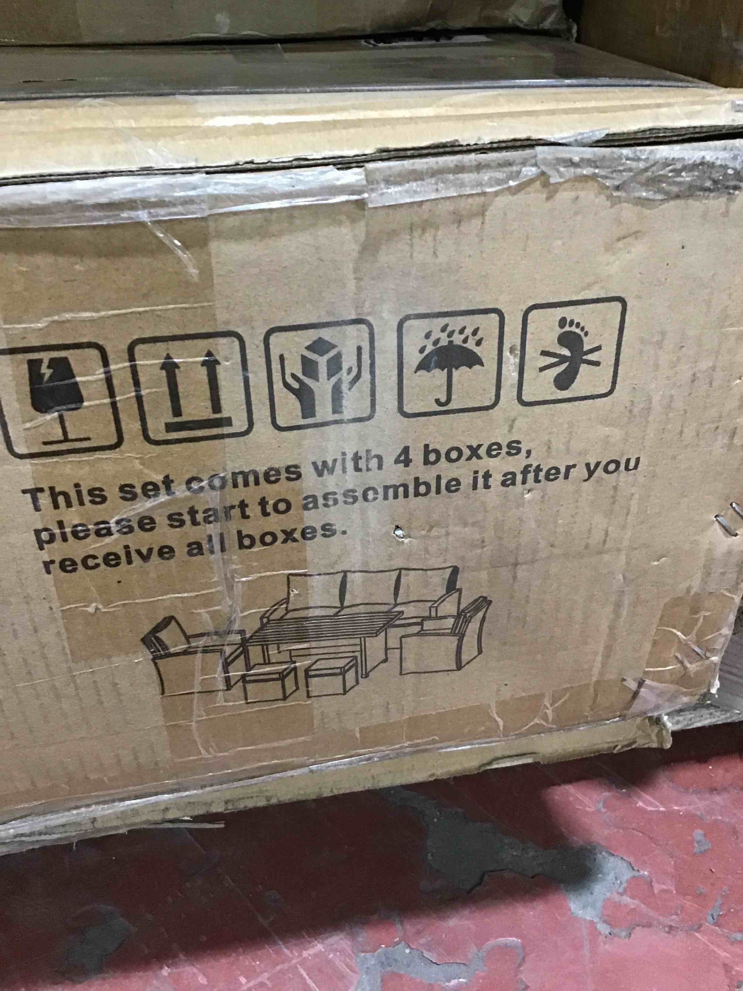 (INCOMPLETE) Patio Furniture set 
