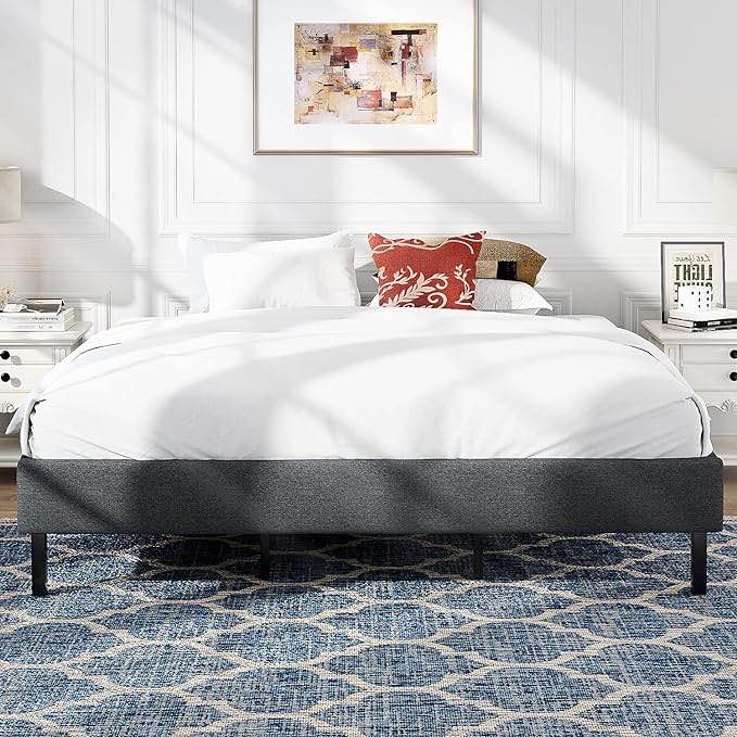 Antrone Upholstered Low Profile Platform Bed