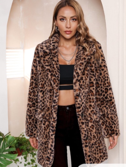 lanshifei leopard coat 