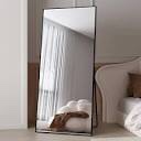 LFT HUIMEI2Y 65"x22" Full Length Floor Mirror, Gold Full Length Mirror with Stand, Aluminum Rectangle Body Mirror, Hanging Leaning Standing Large Wall Mounted Mirror for Bedroom or Living Room Gold 65"×22"