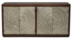 Contemporary Walnut Solid Wood Sideboard JAIPUR HOME EIP-11322 Marama