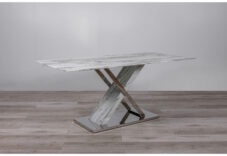 D1274DT Dining Table in Marble  ( incomplete table top only ) 