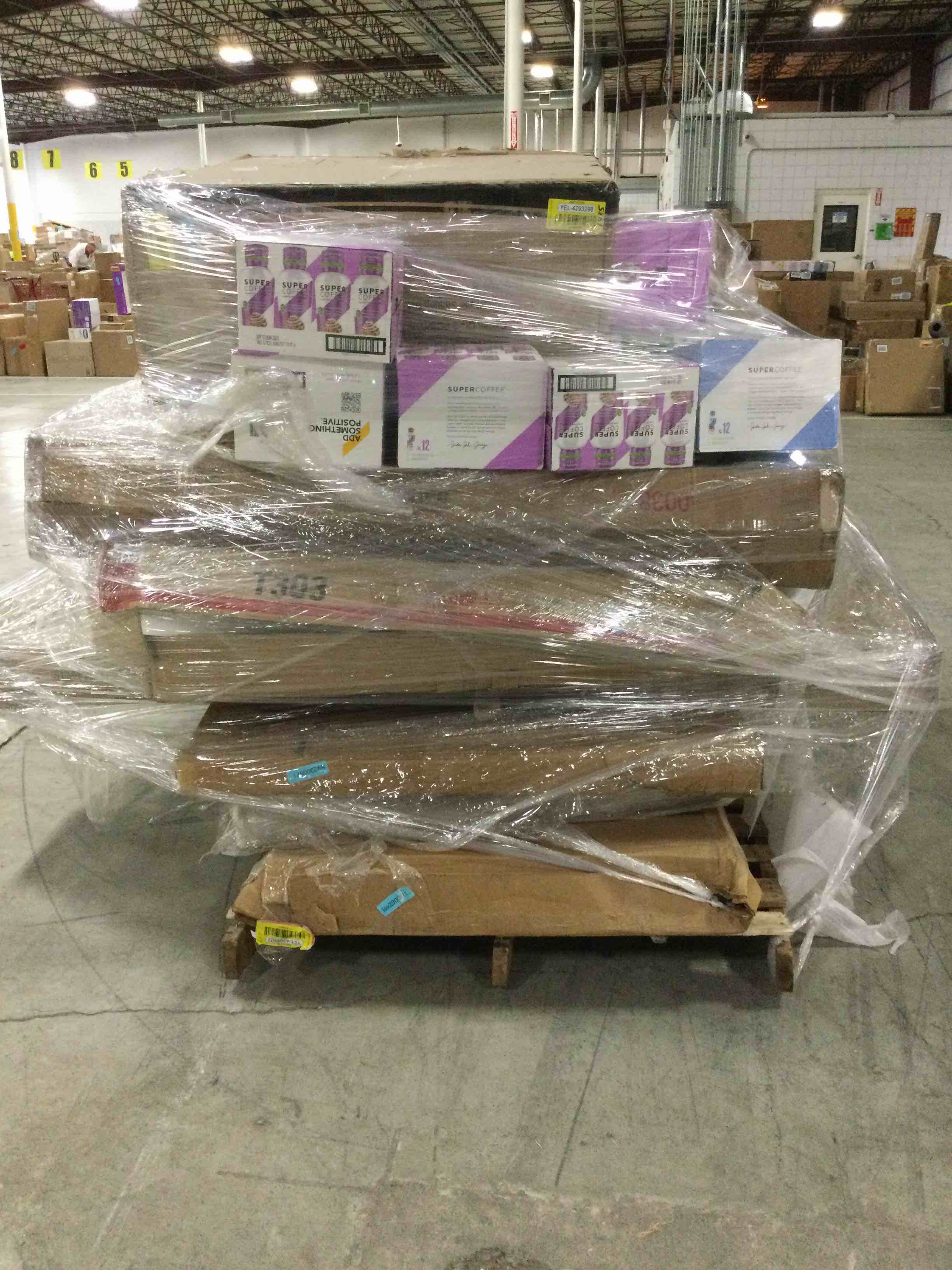 Miscellaneous pallet must take all