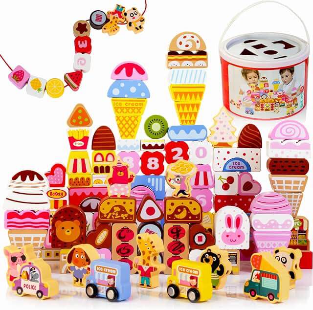 Ice Cream World Building Blocks 