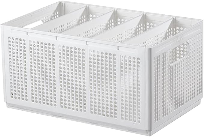 ZITENG Wardrobe Closet Organizer and Storage for Clothes, Plastic Stackable Wardrobe Drawer Organizer,Foldable Closet Organizer Storage Basket Box for Underwear, Dress, Jeans, Sweaters, t-Shirt