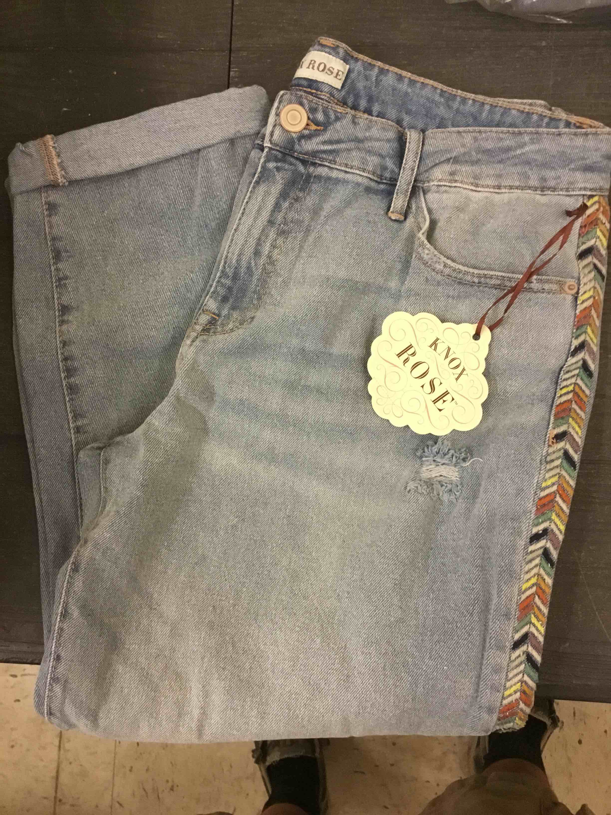 Knox Rose capri jeans (size:8)