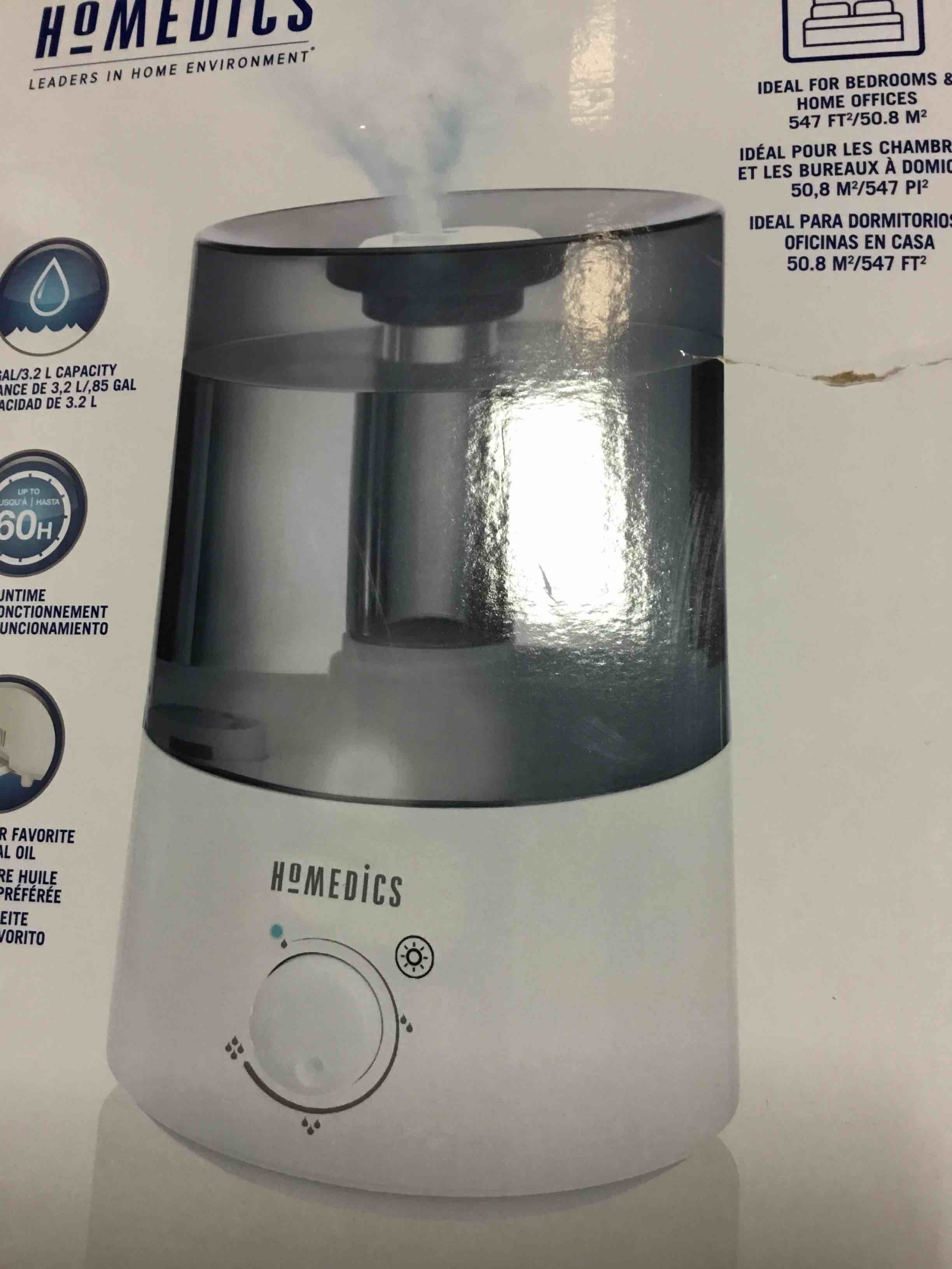 Homedics Total comfort Humidifier