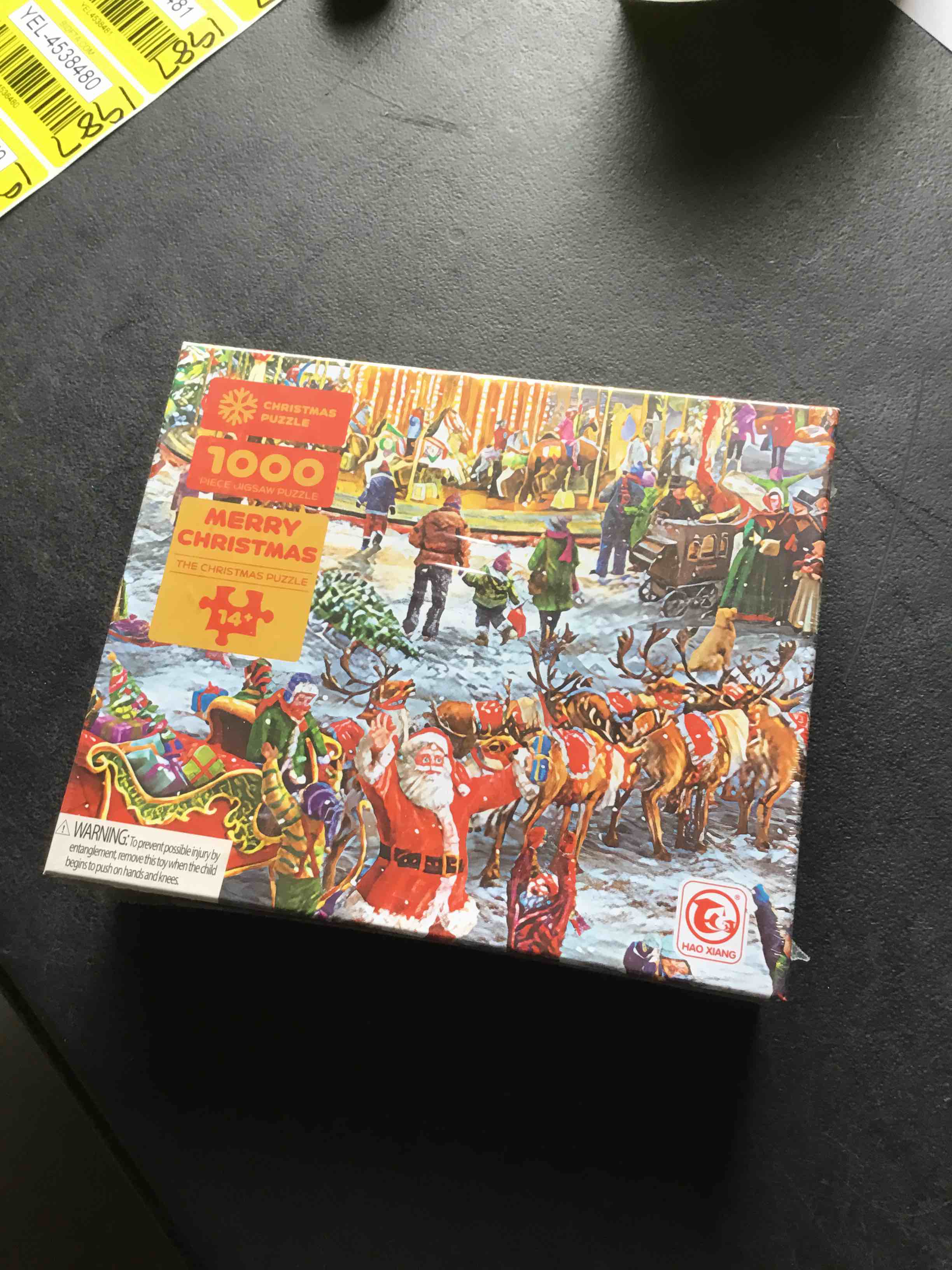 1000 piece Christmas puzzle 
