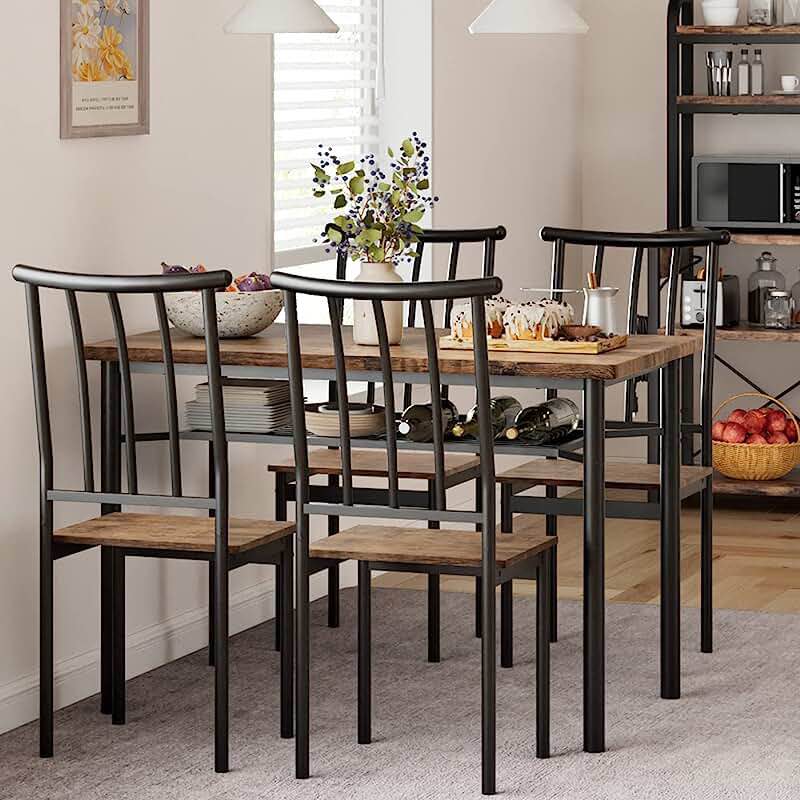 5 piece dining table set