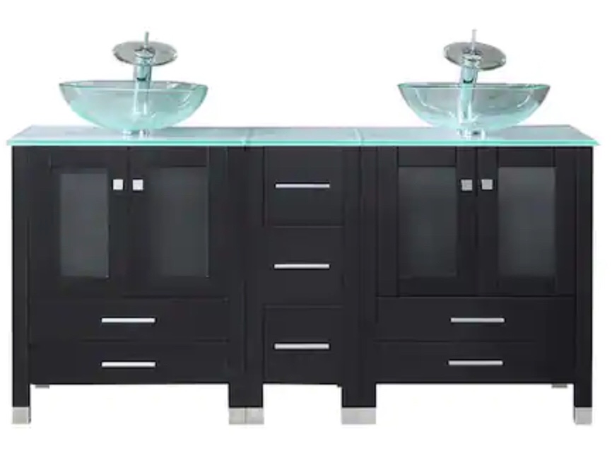 Modern Design Bathroom Vanity Cabinet - USBR4182 ( INCOMPLETE )