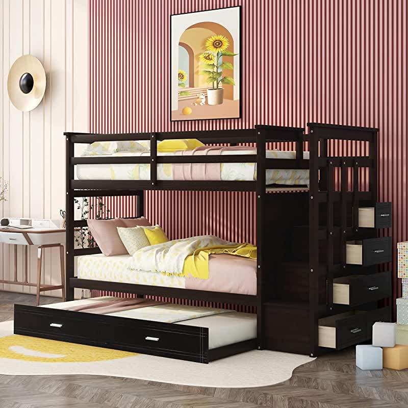 ESPRESSO BUNK BED ( WF286863AAP ) BOX 1 & 2 OF 3