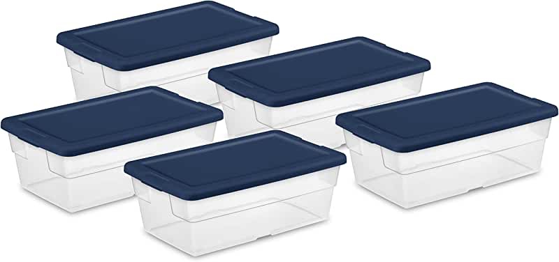Sterilite Latch Box 66 QT ( 6 PACK )
