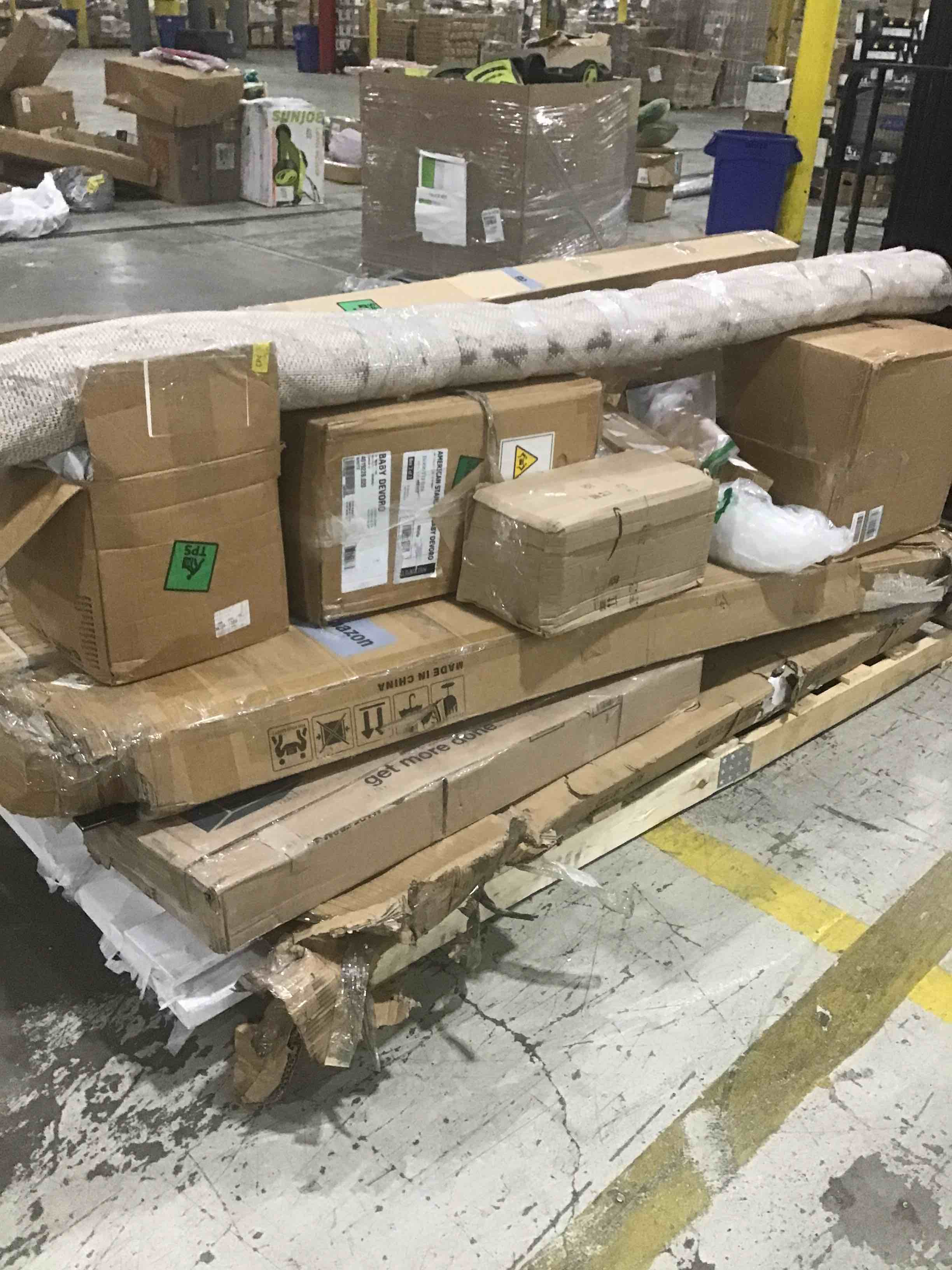 CHANCE PALLET OF ASSORTED MISC ITEMS 