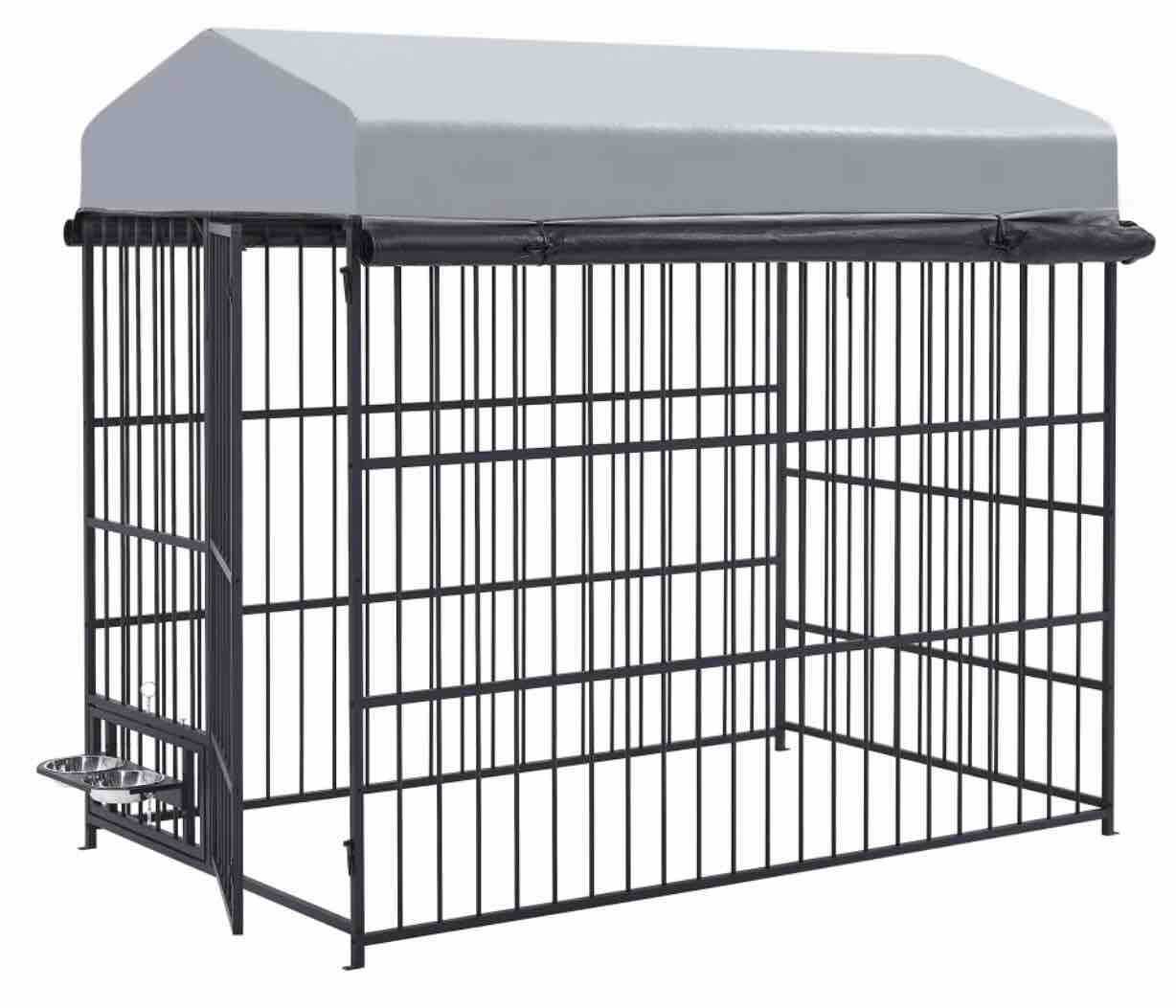 ZNTS Large Dog Kennel Outdoor Pet Pens Dogs Run Enclosure Animal Hutch