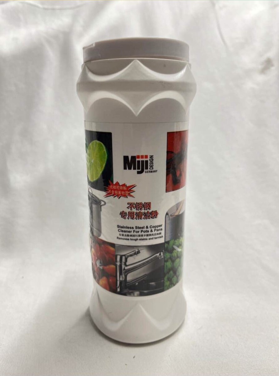 MIJI stainless steel cleaner 12/14 oz plastic bottles