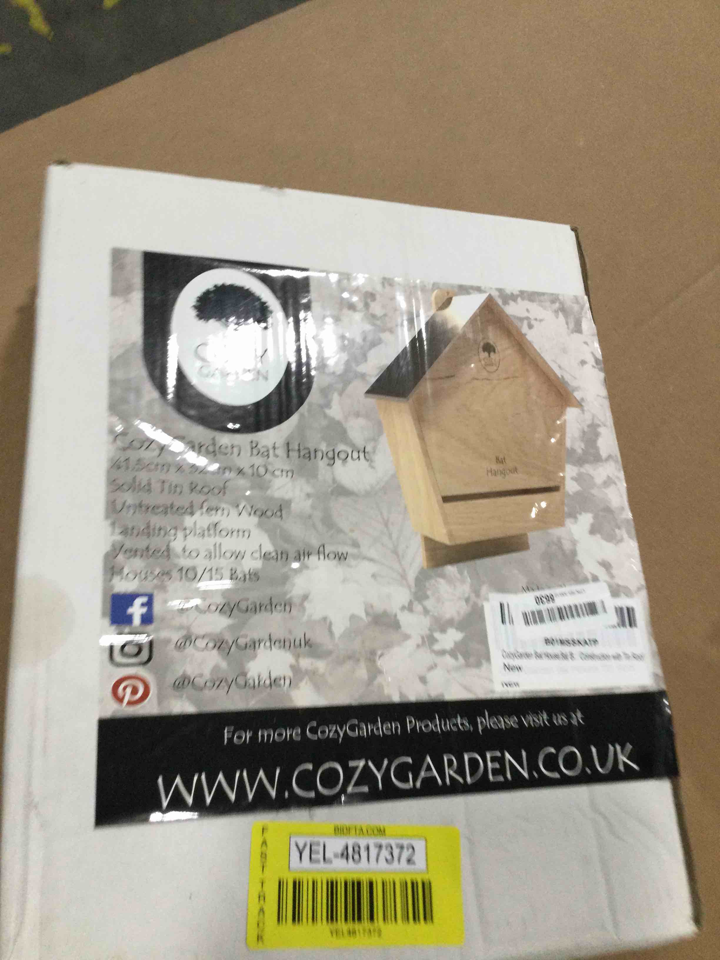 Cozy Garden Bat Box Hangout 