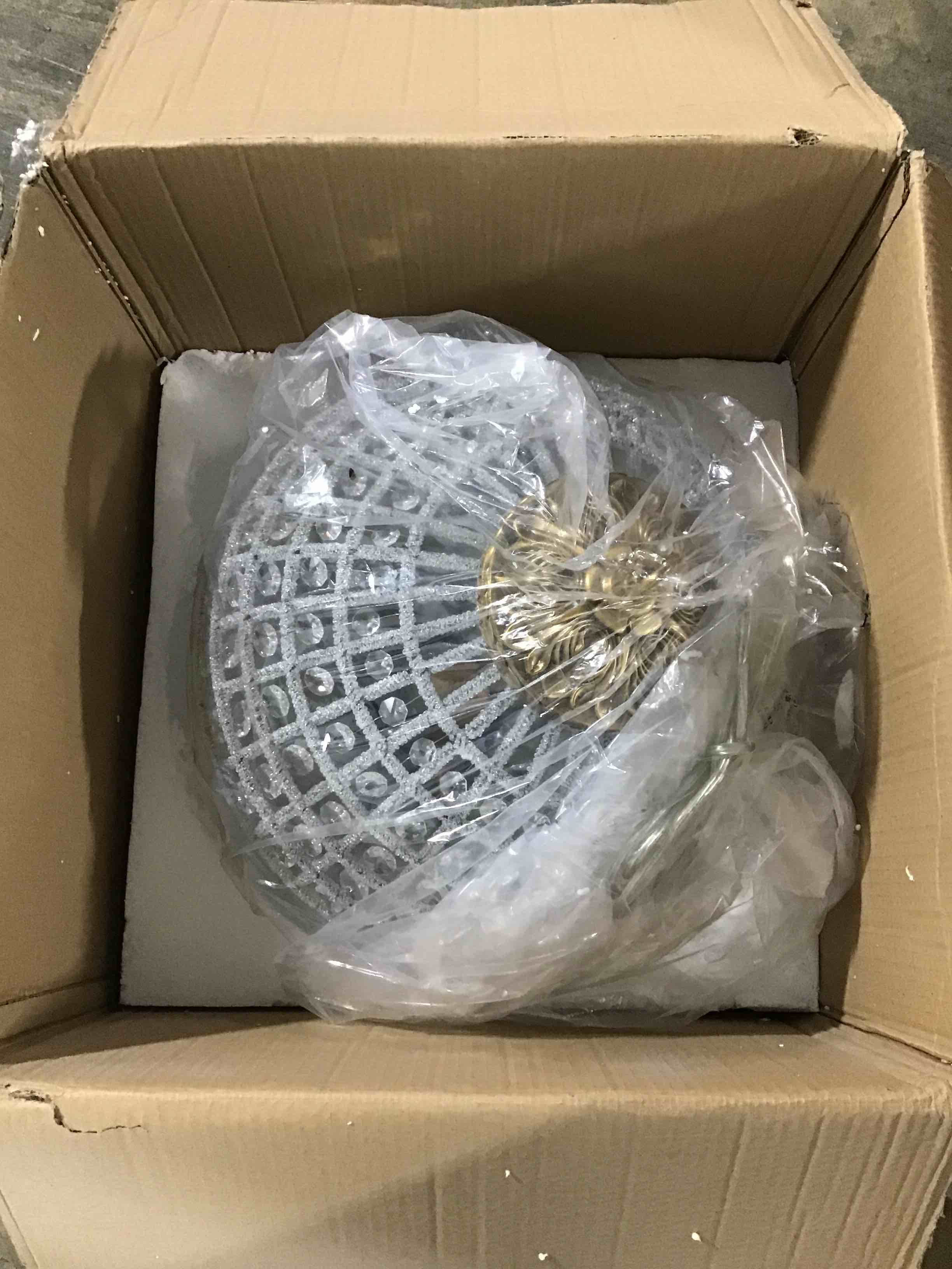 glass chandelier light