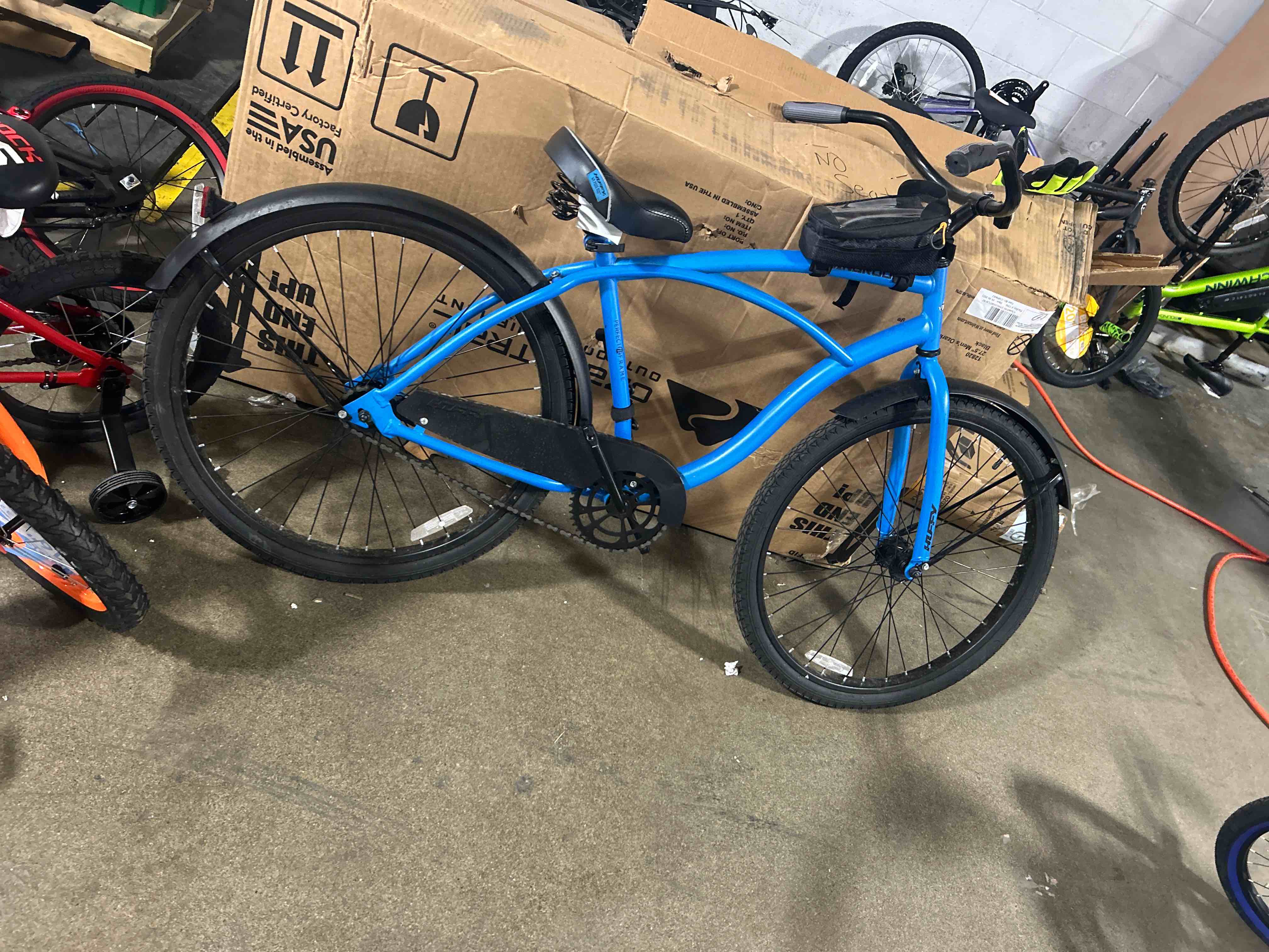 Huffy 26 Cranbrook Men s Comfort Cruiser Bike Matte Blue