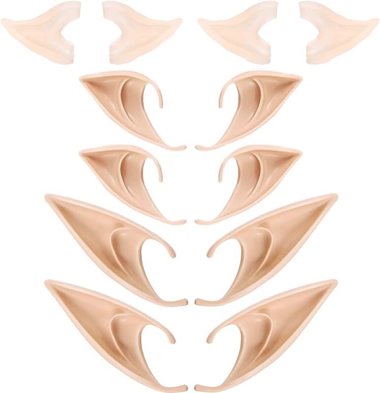 midoven elf ears 6 pairs