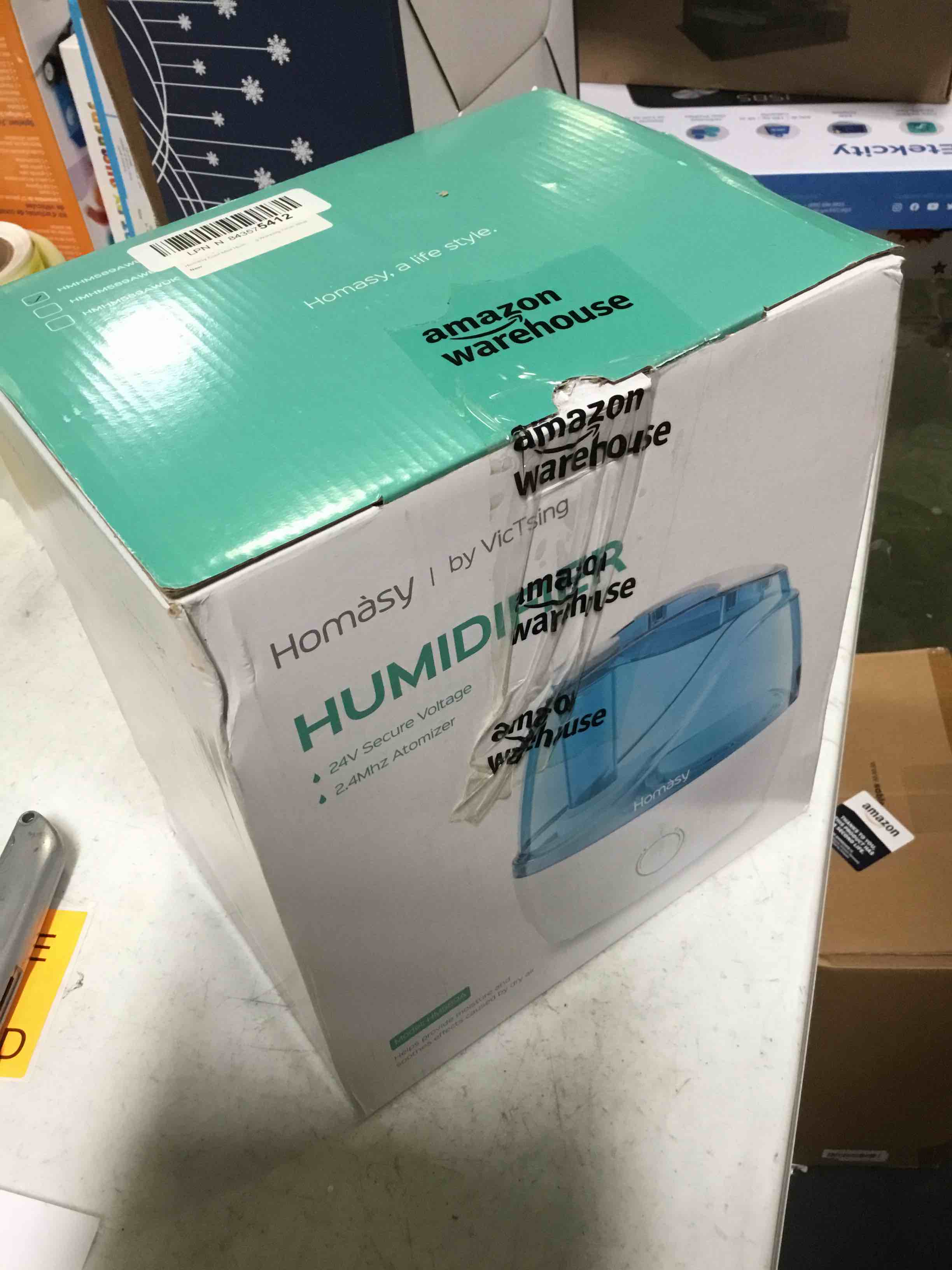 HOMASY COOL MIST WORKING TIME BLUE 