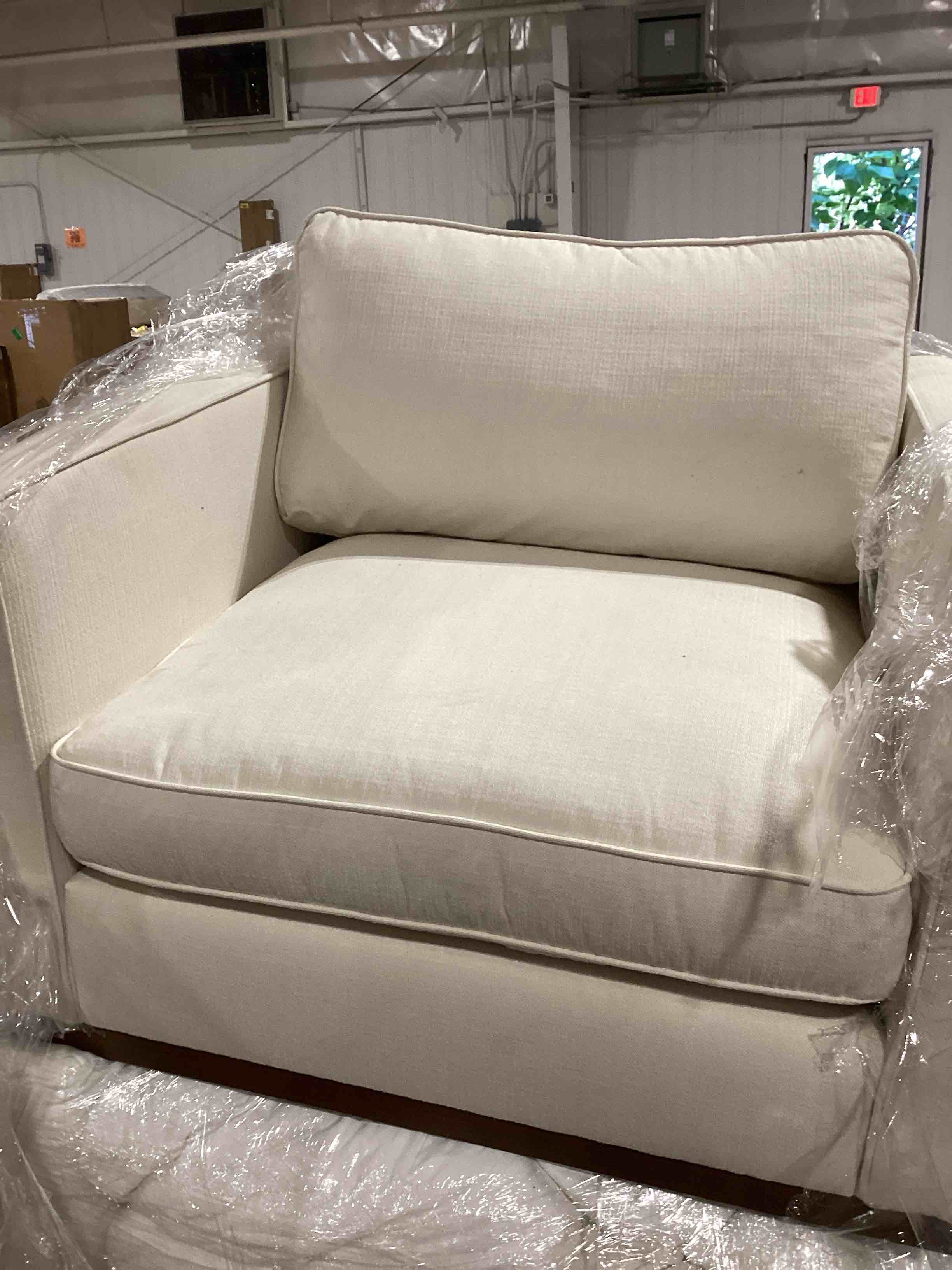 CHITA Swivel Accent Chair, Mid Century Modern Arm Chair for Living Room