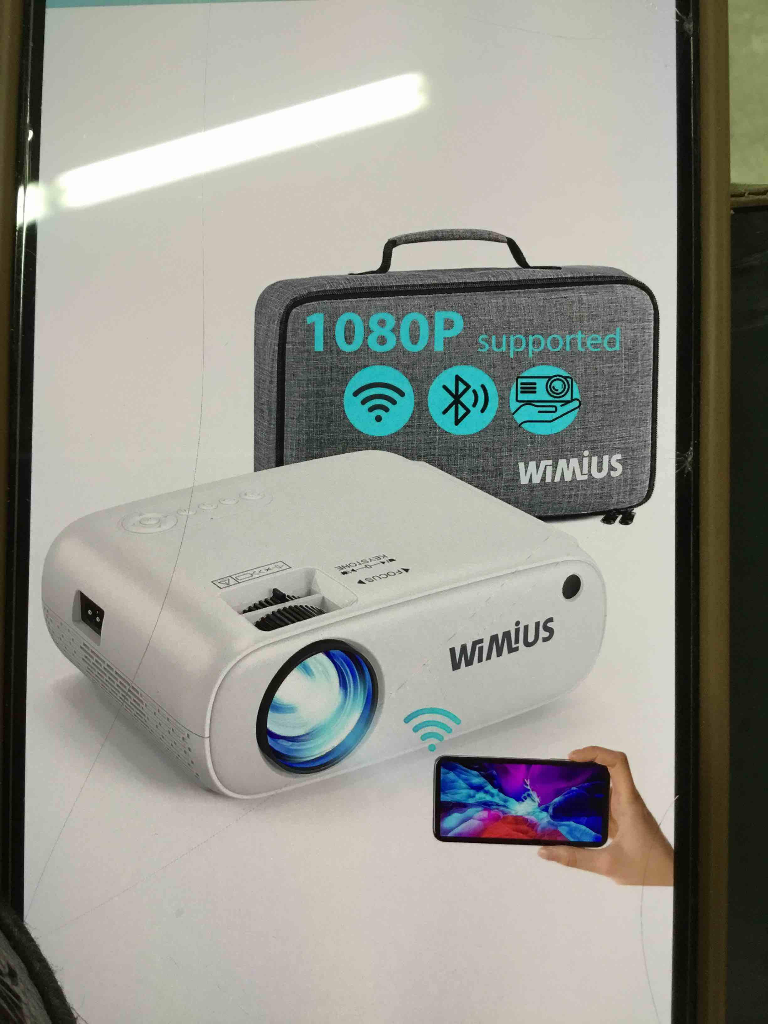 Wifi Projector Bluetooth Mini 1080 supported 
