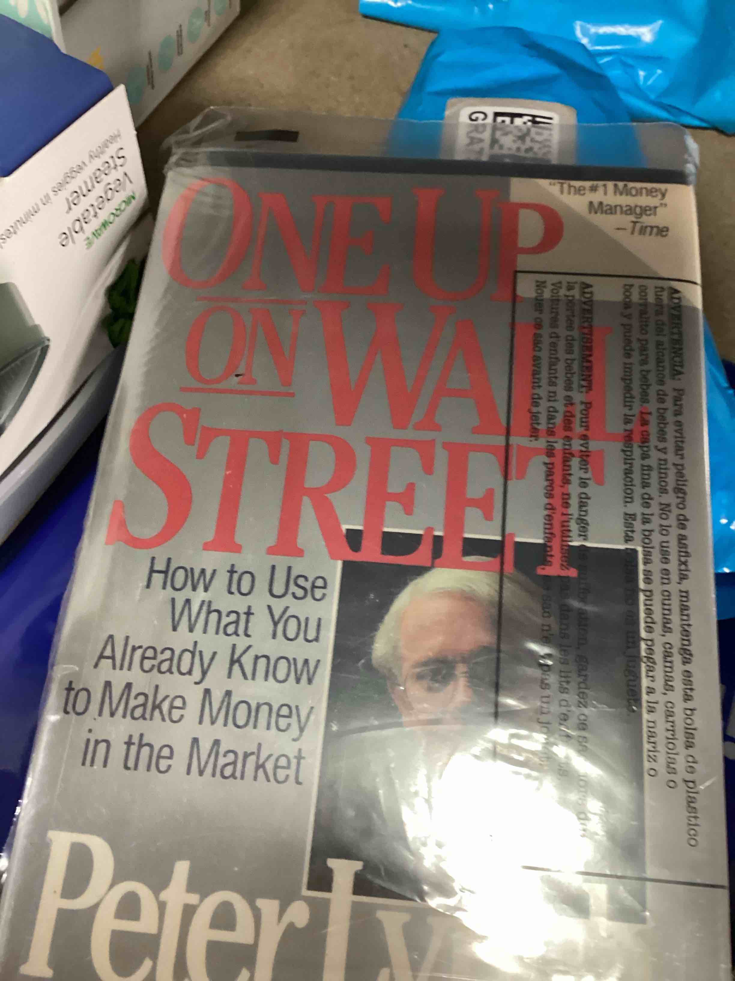 Condition photo showing As Is for one up on wall street: how to use what you already know to make money in the market