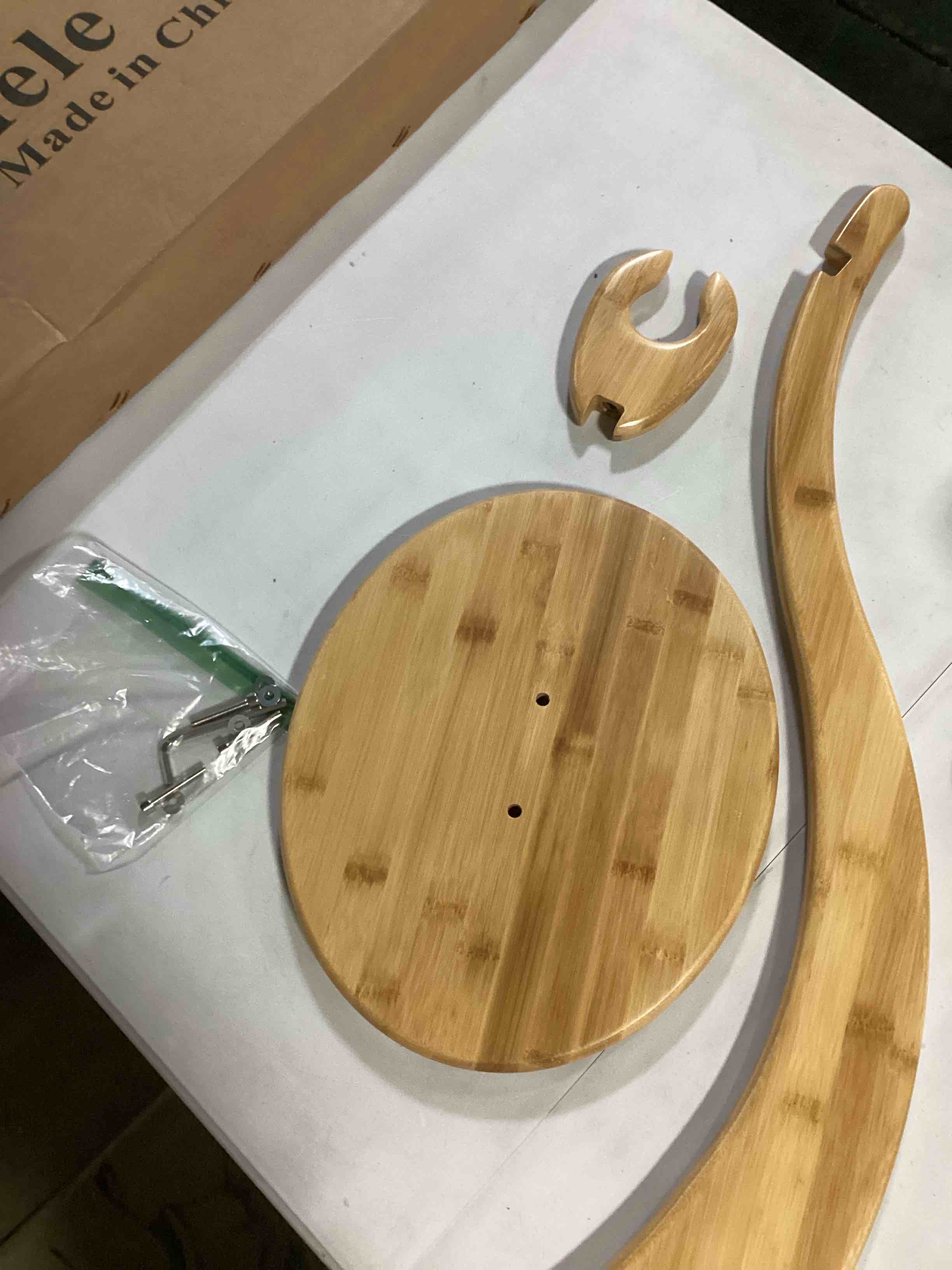 Bamboo Violin Stand Holder Ukulele Stand Holder Elegant, Sturdy, and