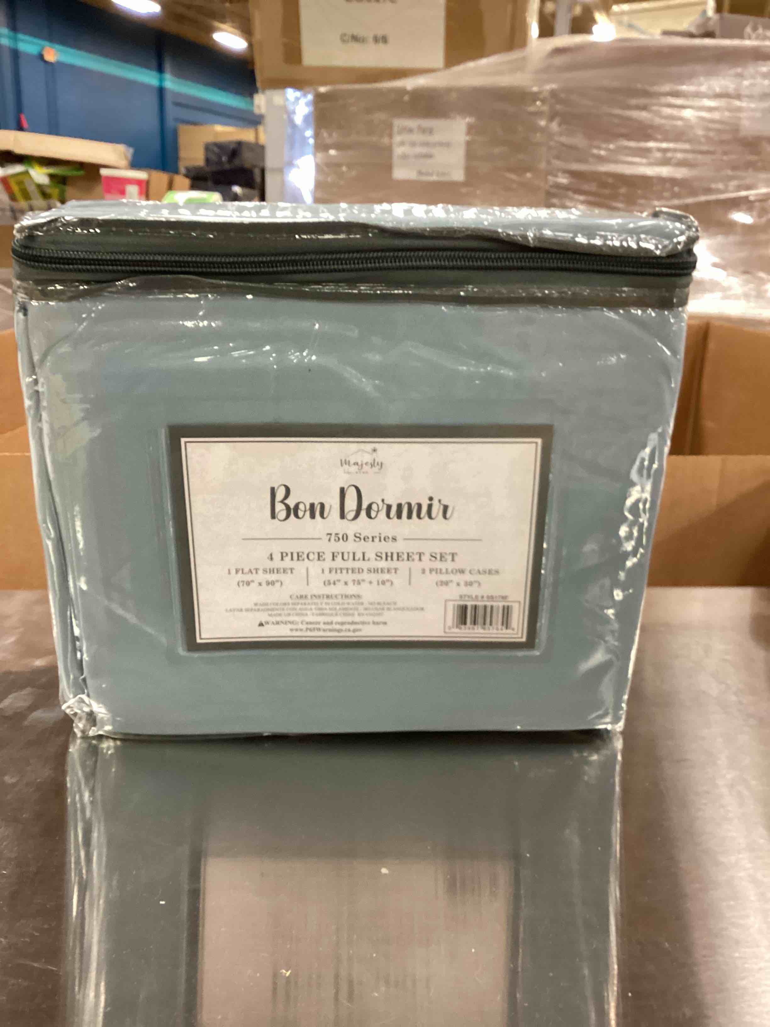 Bon Dormir 750 series 4 piece full sheet, set extra deep pockets