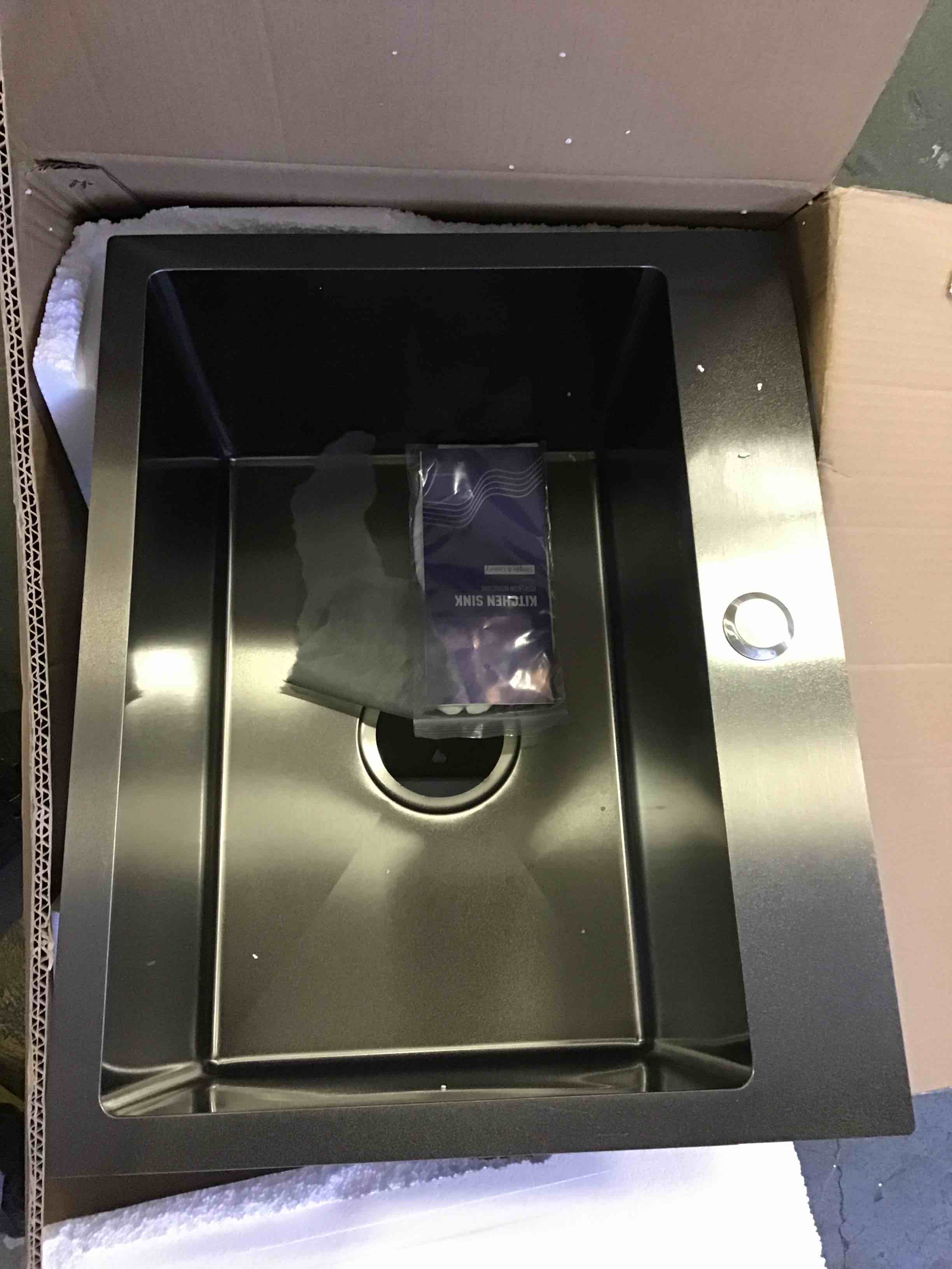 kitchen sink 304 stainless steel handmade sink size 20x16x9inch 