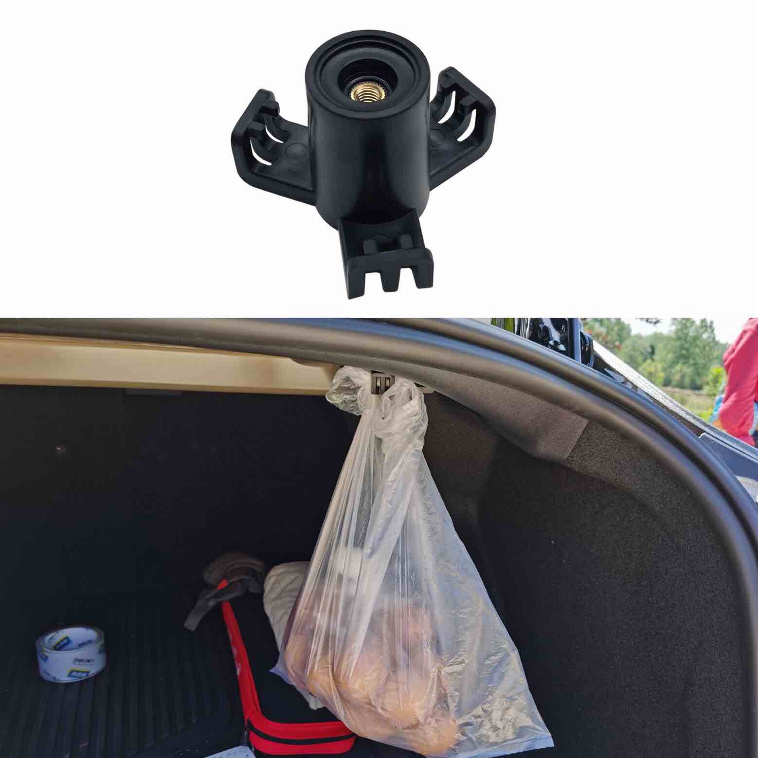 Yamtocs Trunk Grocery Bag Hook for Tesla Model 3, 