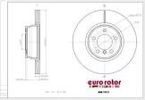 Disc Brake Rotor-Ehc Premium Brake Rotor Front Eurorotor BM-7031