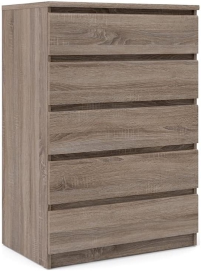 Tvilum Scottsdale 5 Drawer Chest, Truffle