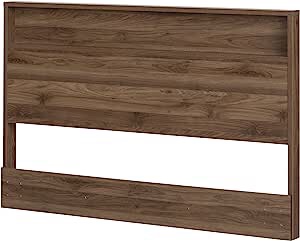 South Shore Holland Headboard with Shelf, Full/Queen 54/60-Inch, Weathered Oak