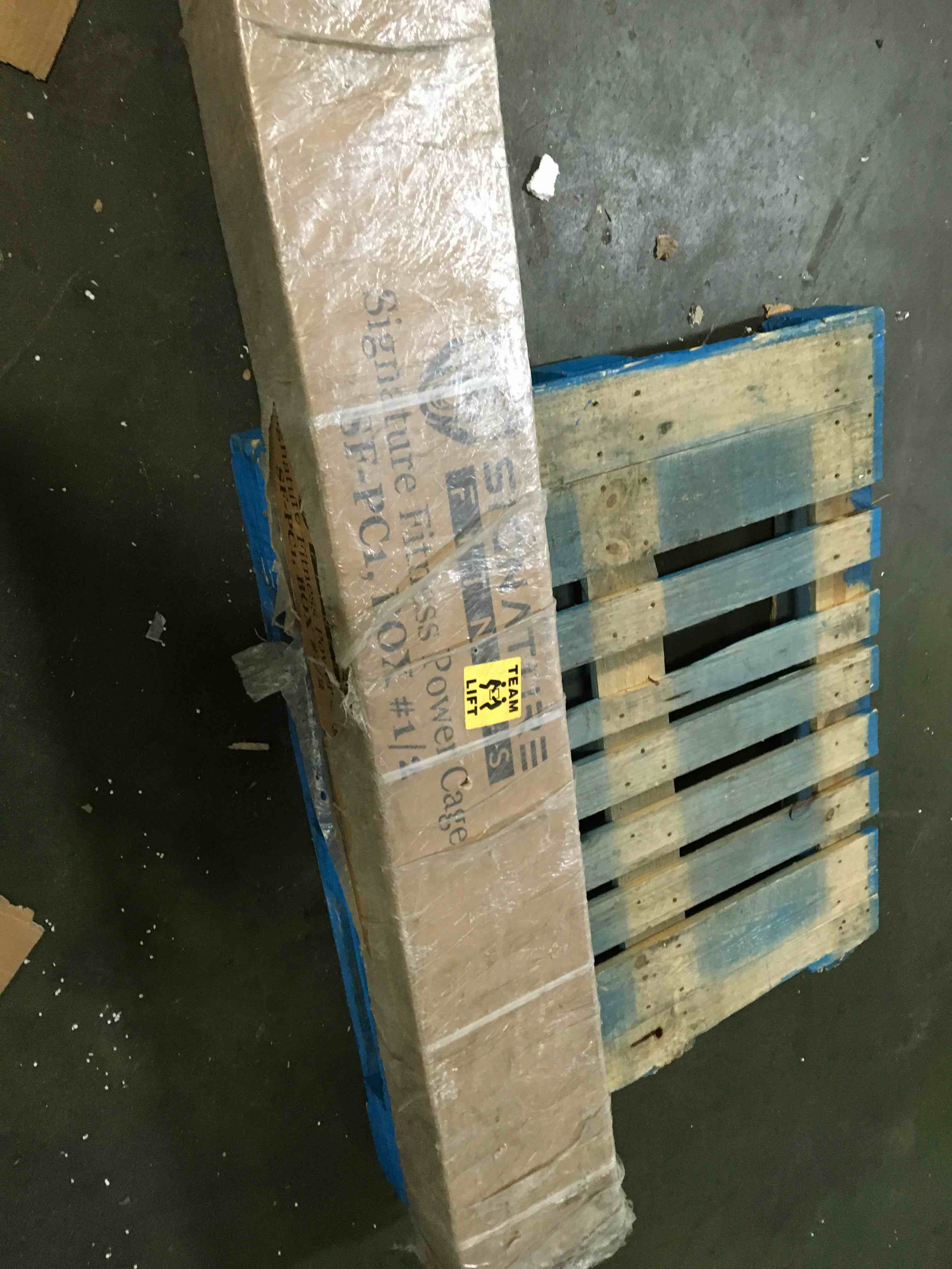 Fitness power cage box 1 of 2 only