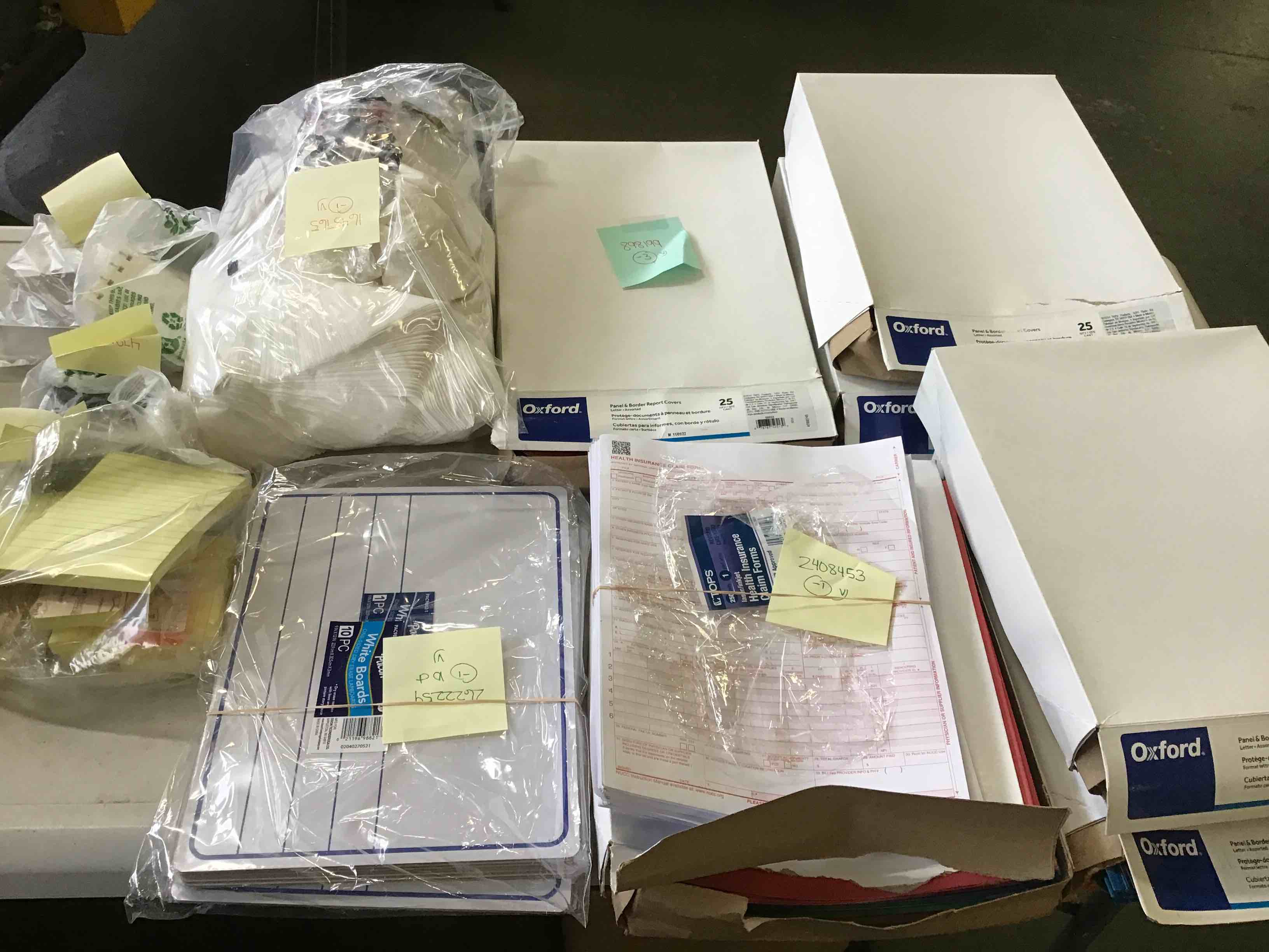 Assorted Office Supplies